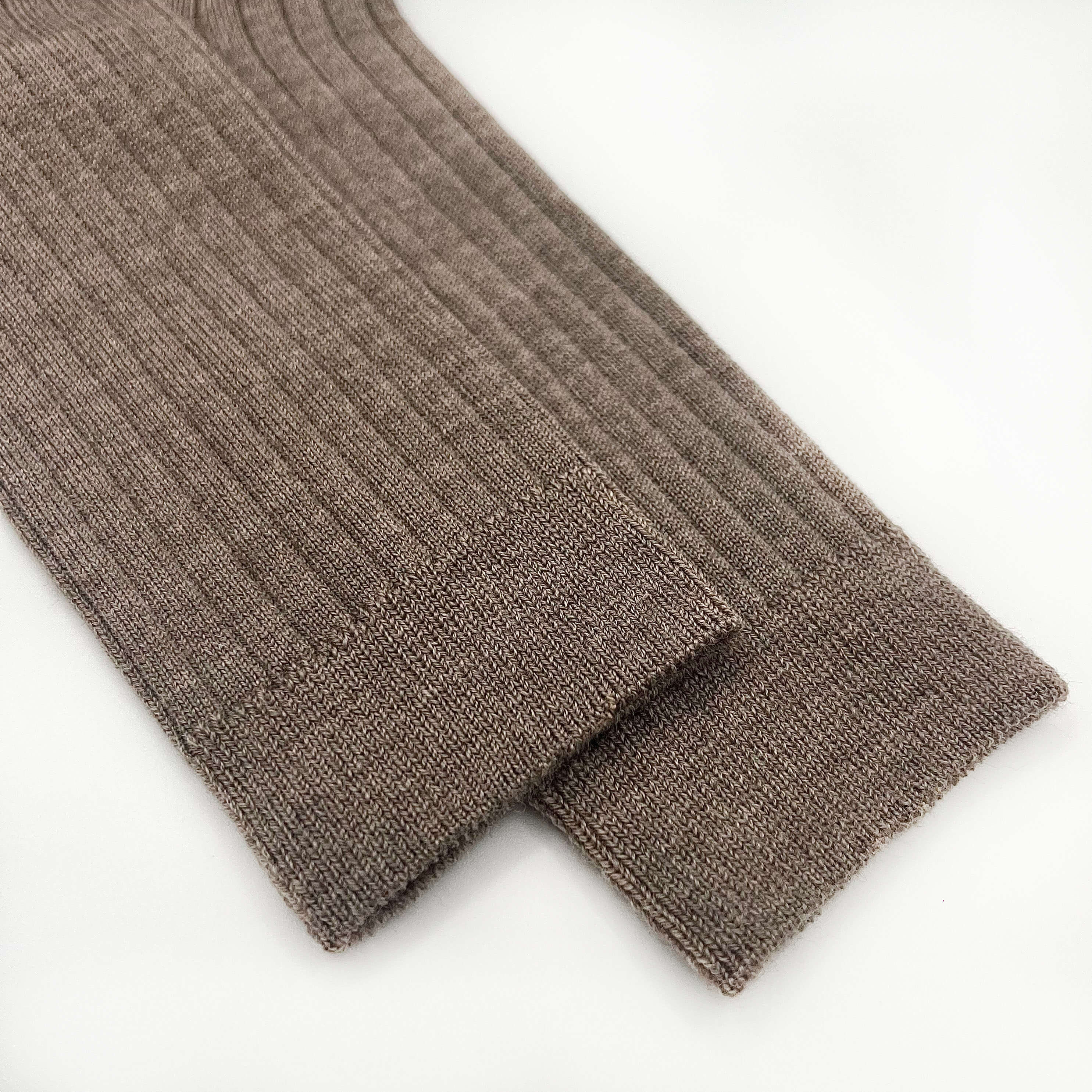 Ladies Ribbed Merino Wool Socks