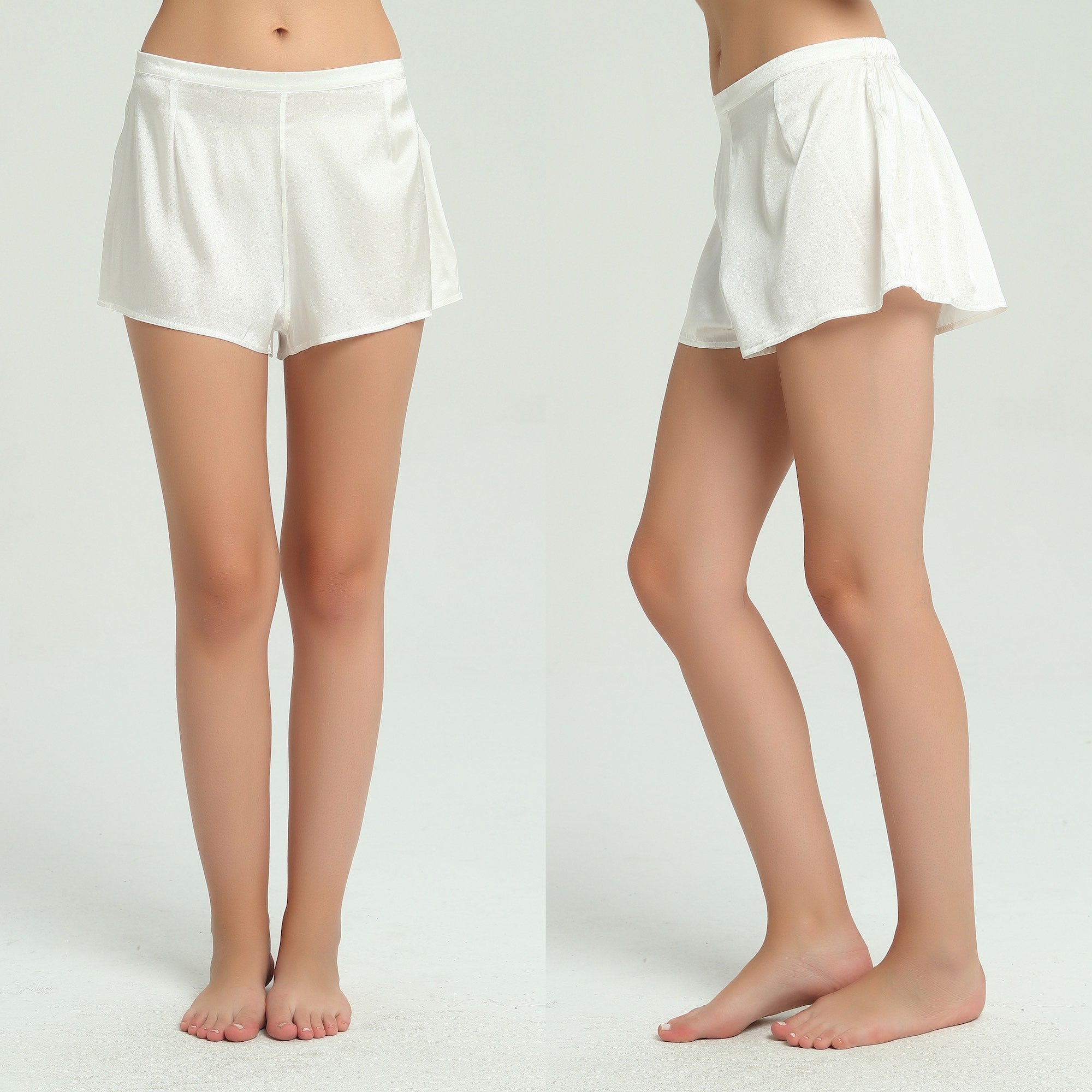 Ivory Silk French Knicker Boxers