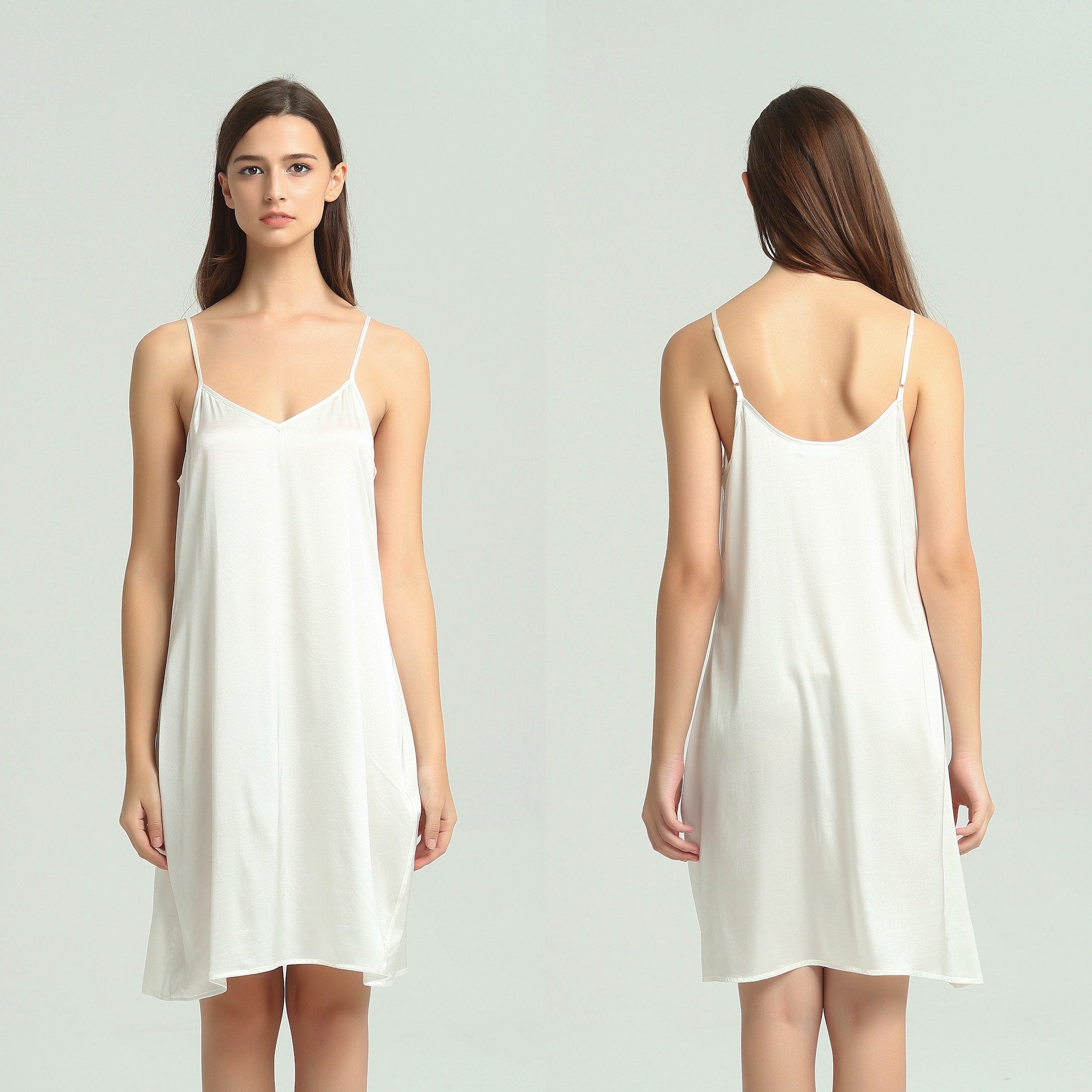 Ivory Silk Nightie
