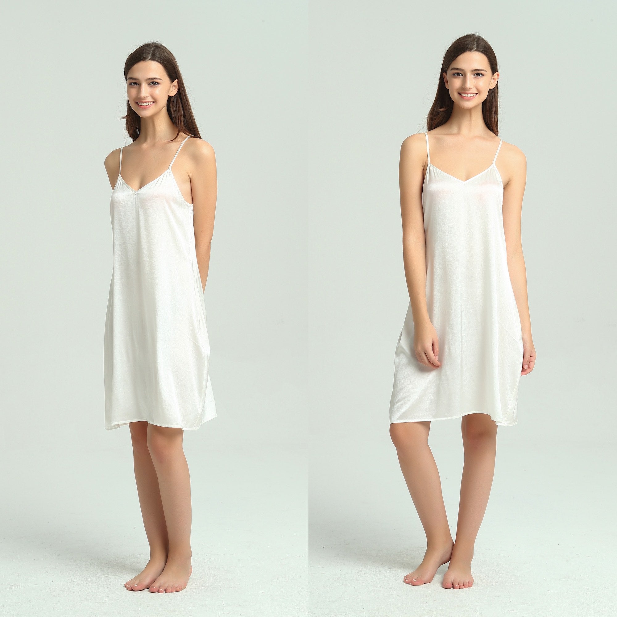 Ivory Silk Nightie