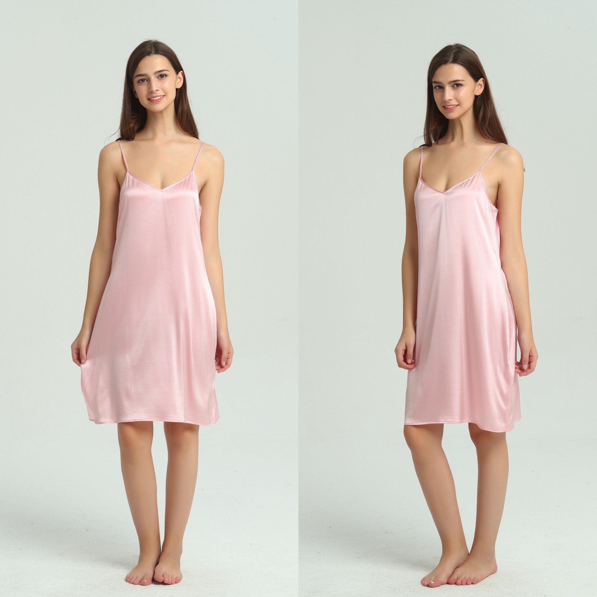 Pink Silk Nightie