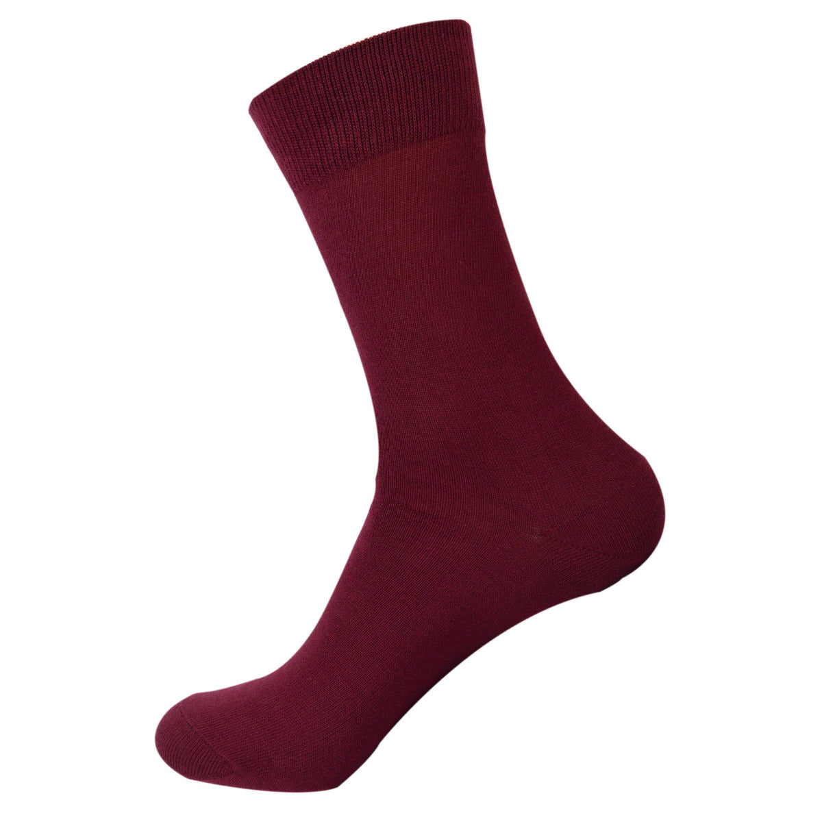 Mens Silk, Evening & Thermal Socks Burgundy