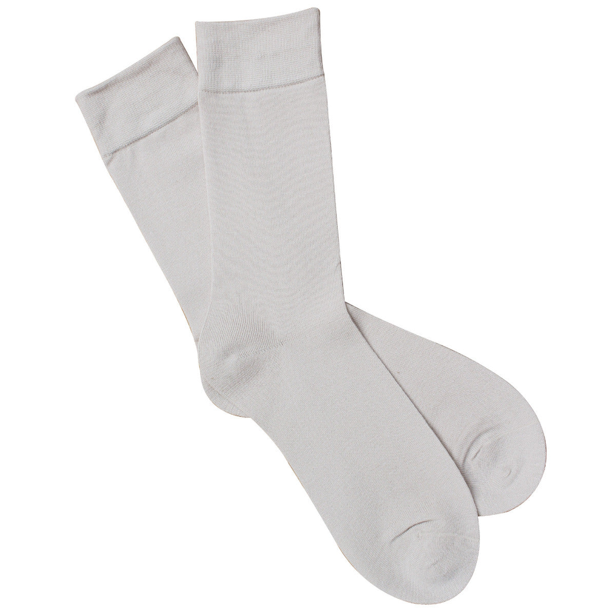 Mens Silk, Evening & Thermal Socks Ivory