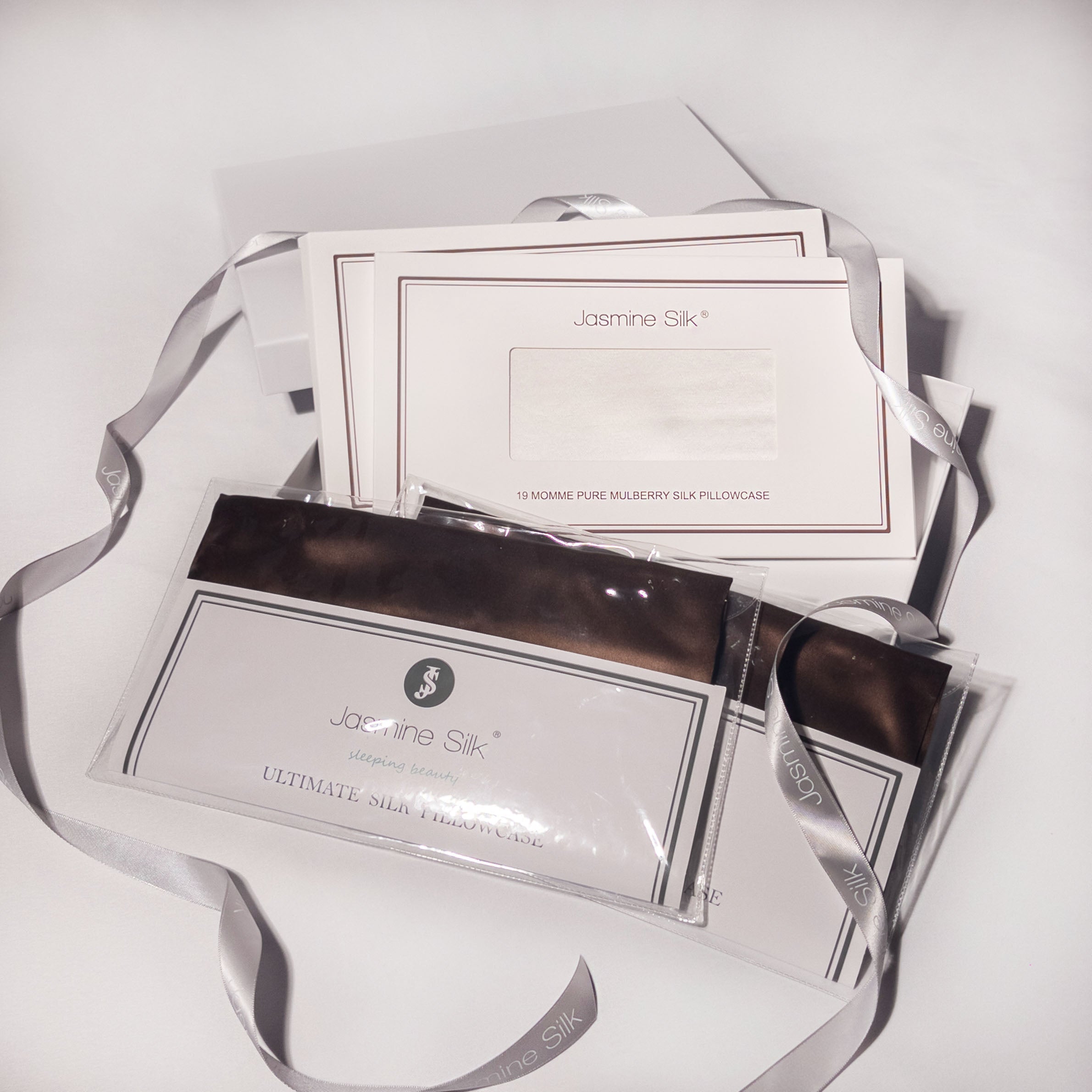 Housewife Pillowcase Gift Box Mocha