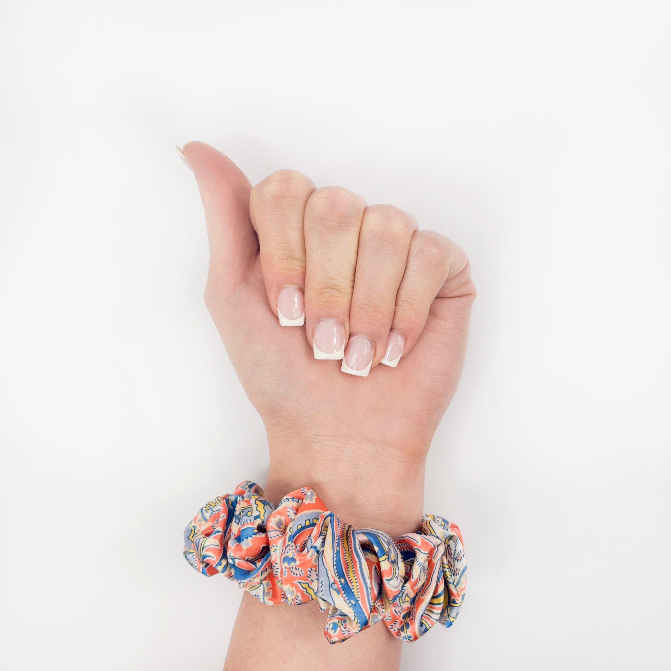 Liberty Fabric Silk Scrunchie
