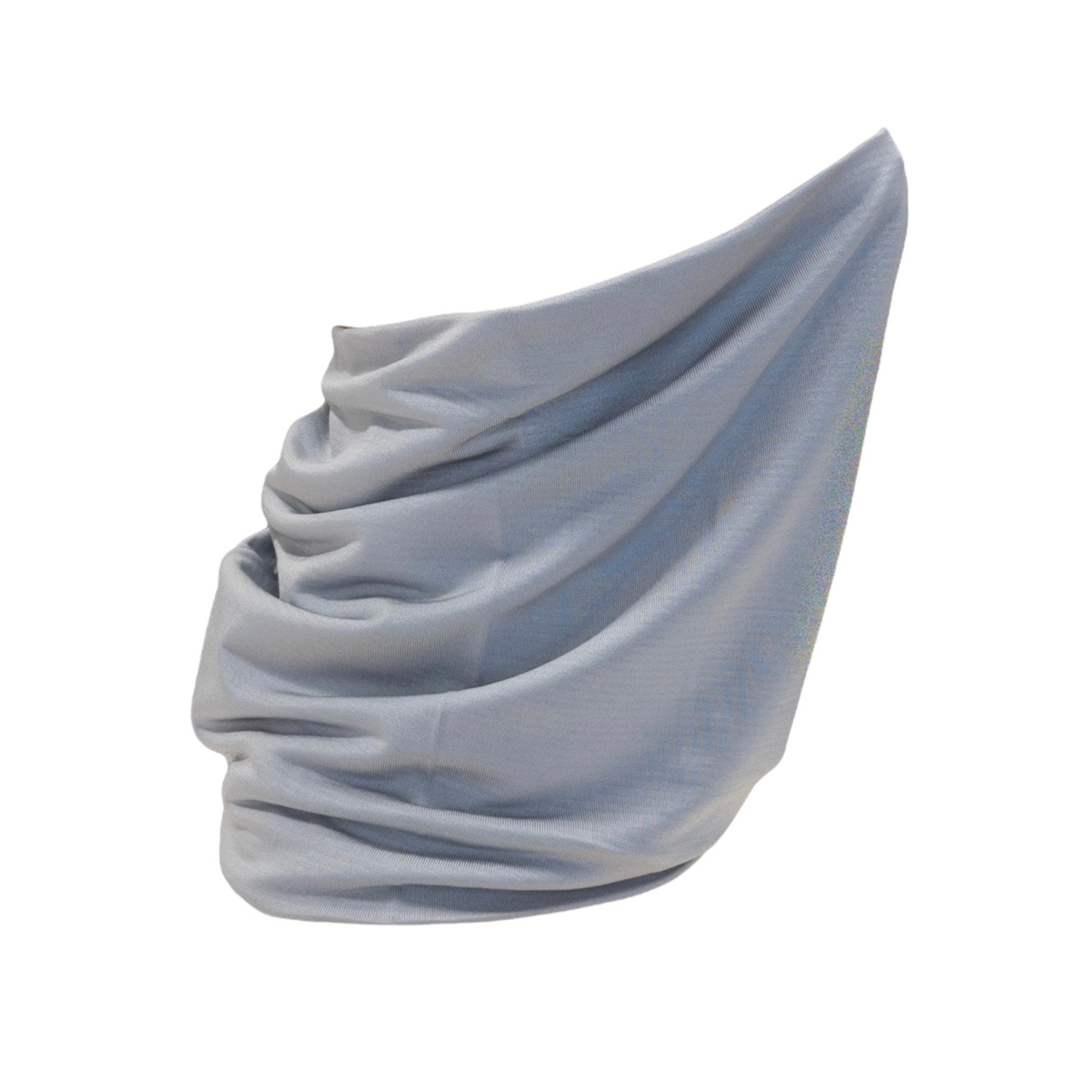 Silk Snood / Silk Neck Warmer Grey