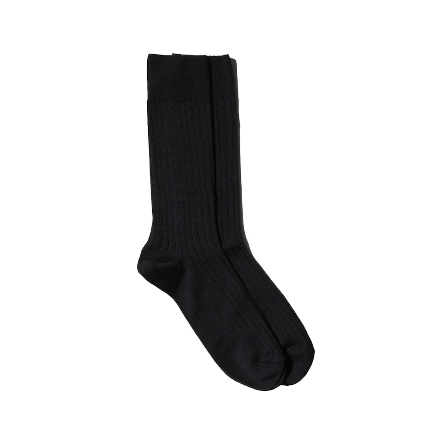 Mens Ribbed Merino Wool Socks