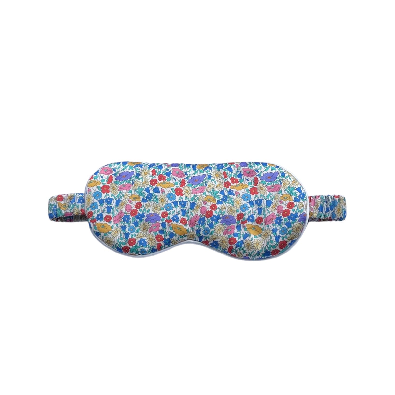 Liberty Fabric Silk Eye Mask Poppy Park