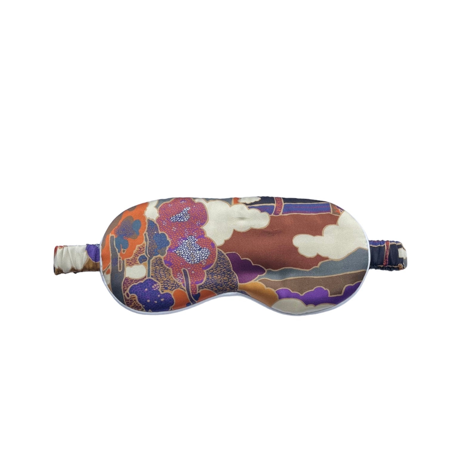 Liberty Fabric Silk Eye Mask Prospect Road Sand