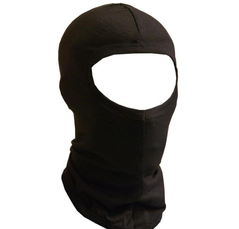 Pure Silk Thermal Balaclava  - Black