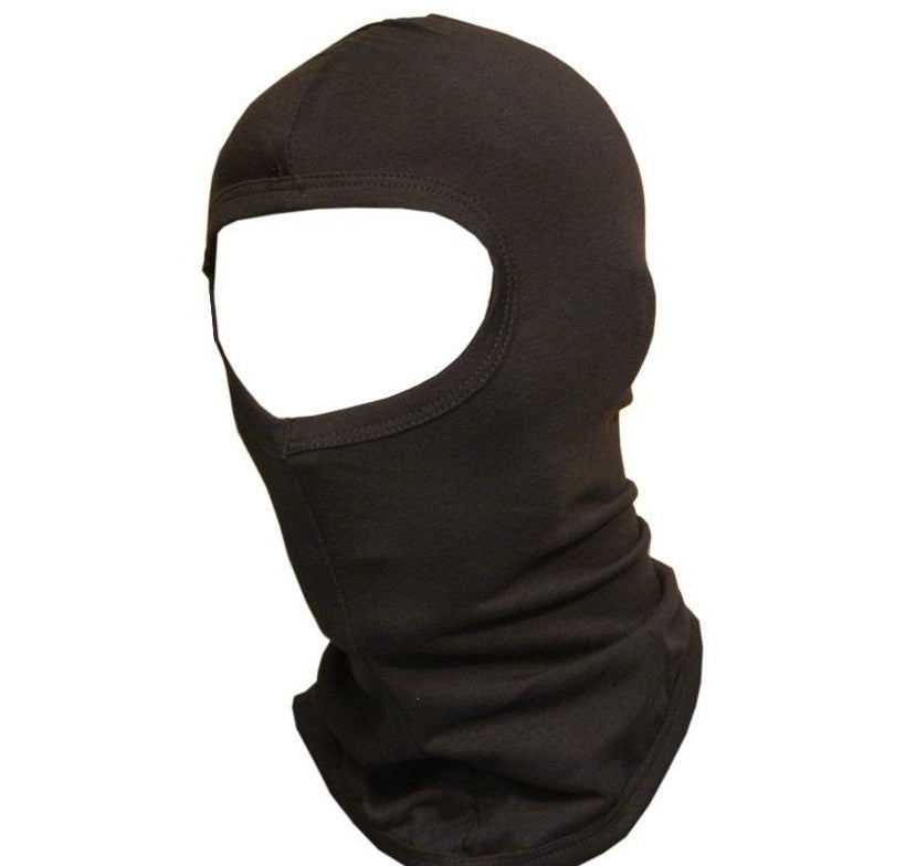 Pure Silk Thermal Balaclava  - Black