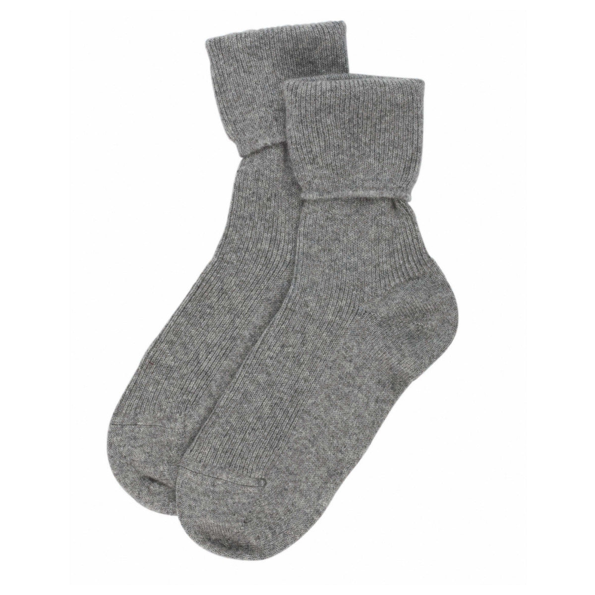 Ladies Cashmere Socks Grey