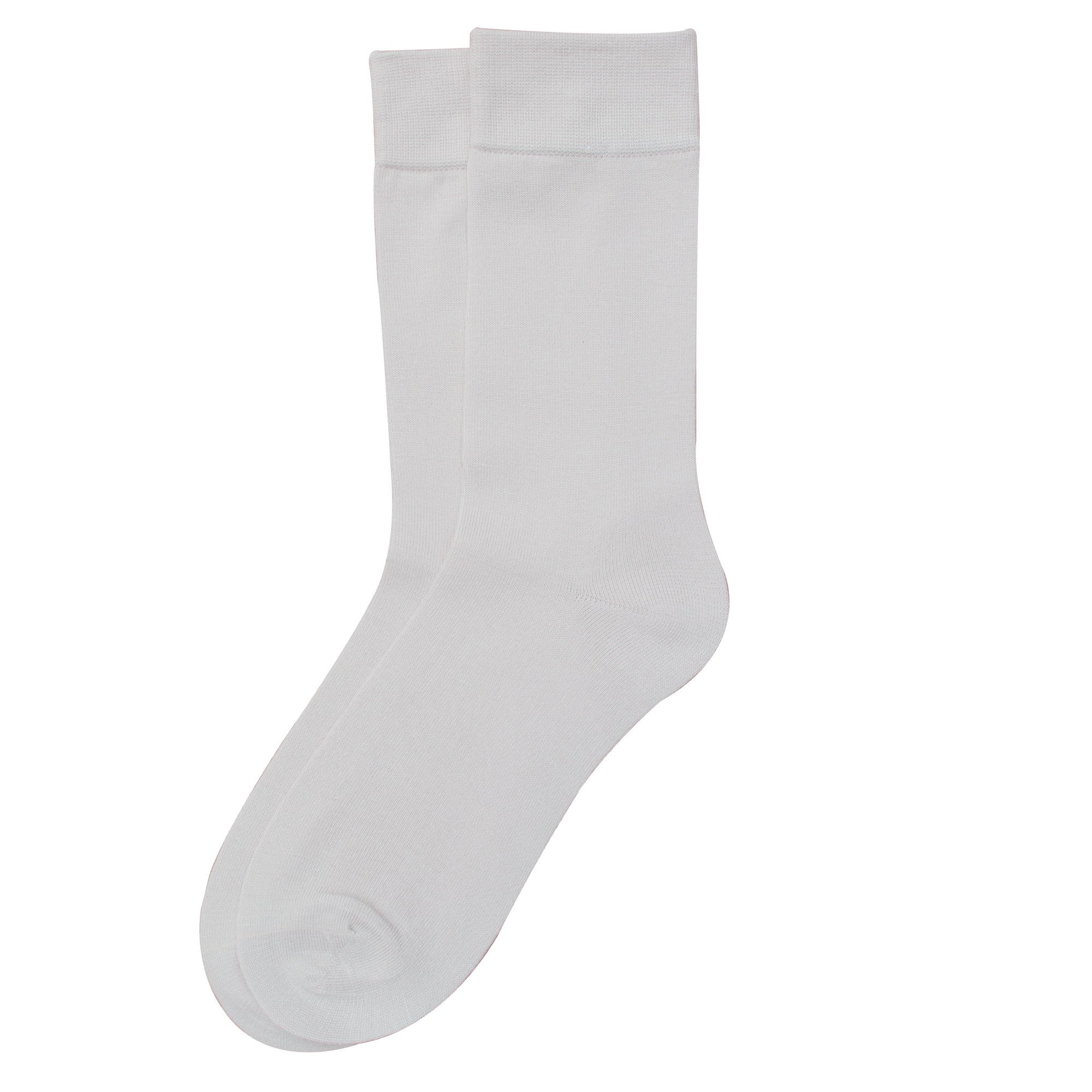 3 Pairs of Men's Supersoft Pure Bamboo Socks Ivory