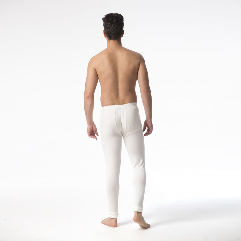 Mens Modal Thermal Long Johns - Ivory