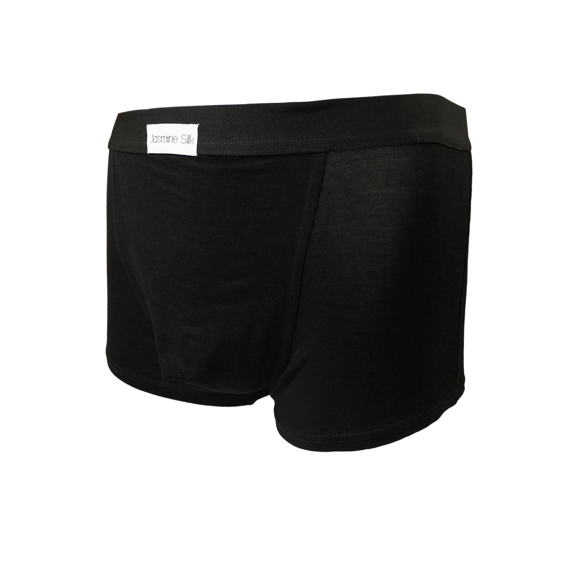 Mens Bamboo Boxer Shorts - Black