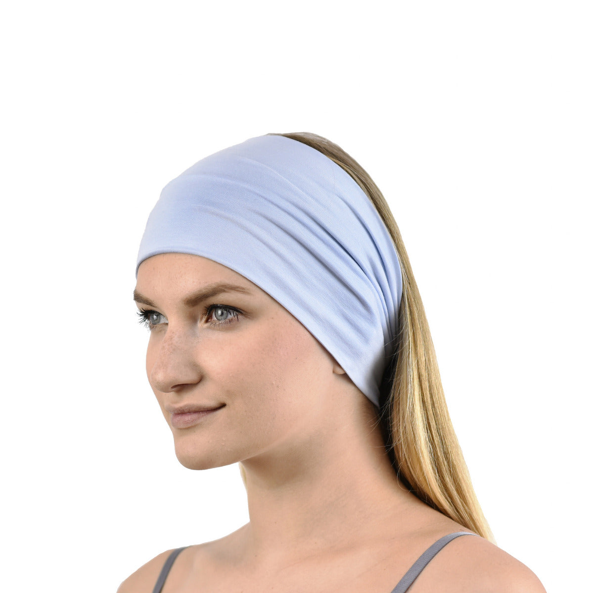 Unisex Bamboo Headband Blue