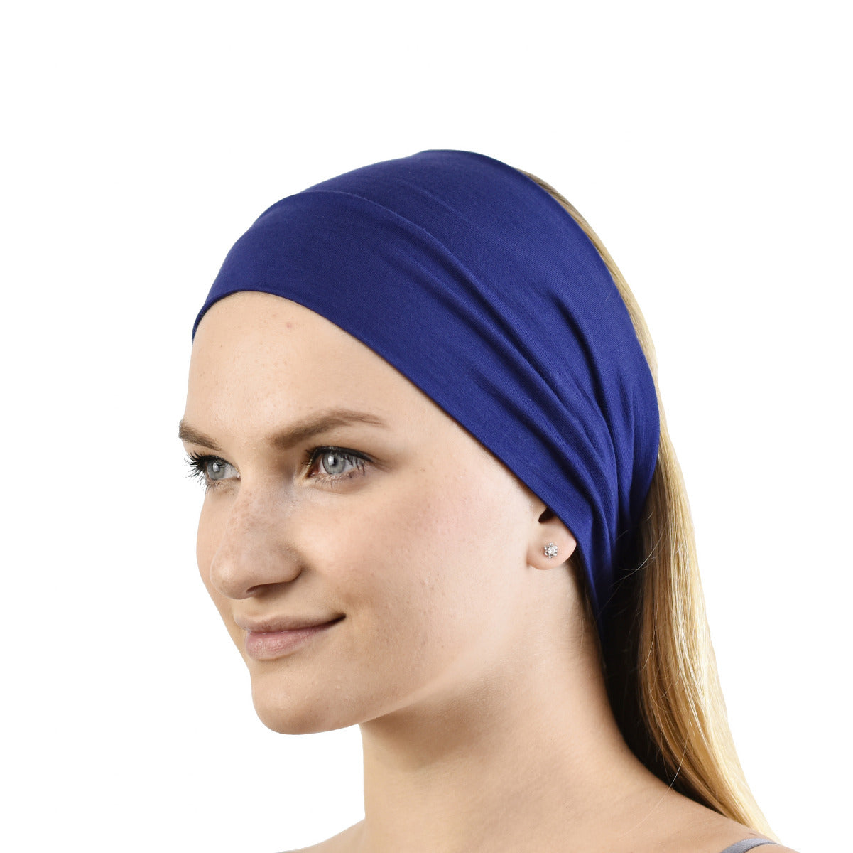 Unisex Bamboo Headband Navy