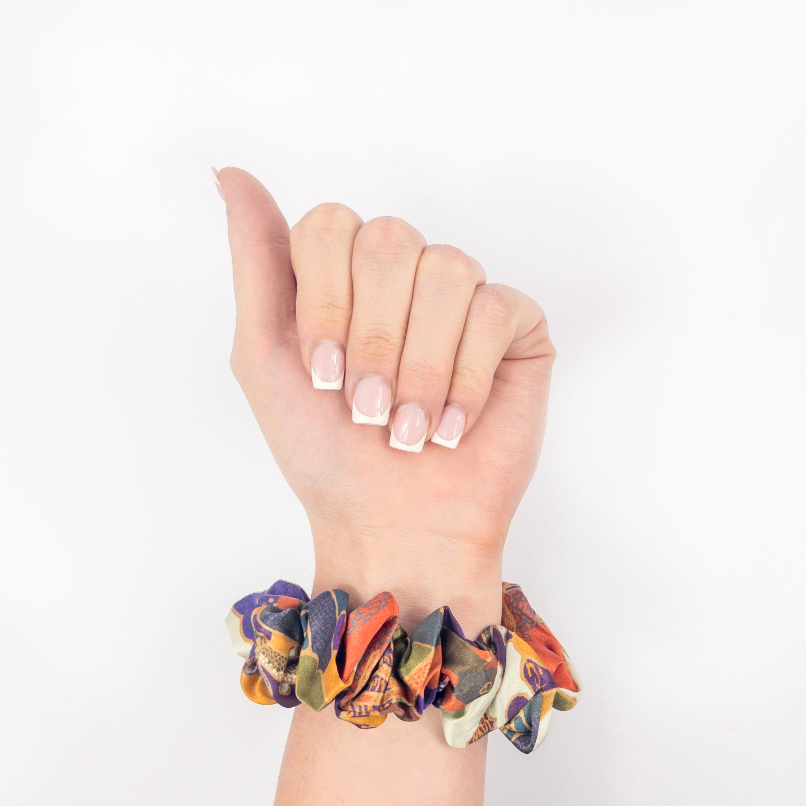 Liberty Fabric Silk Scrunchie