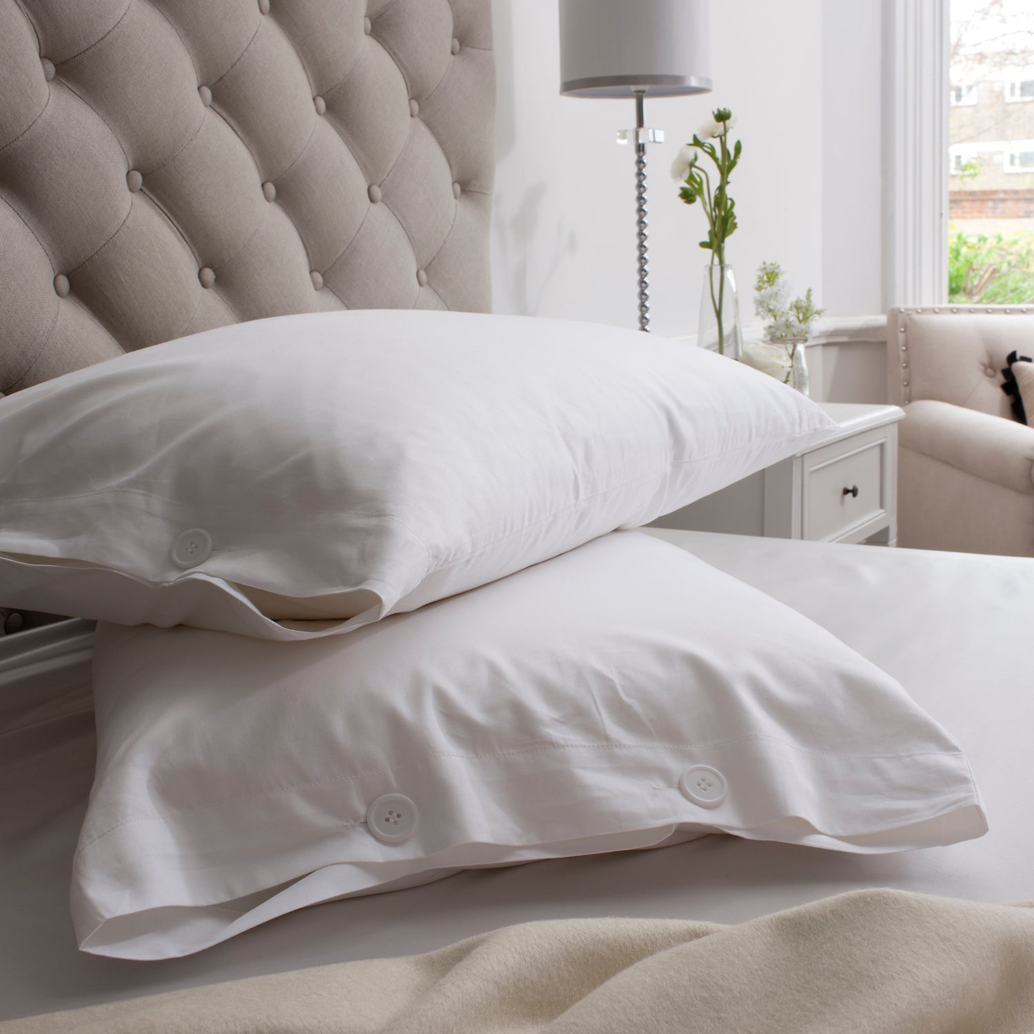 Silk Polyester Pillow