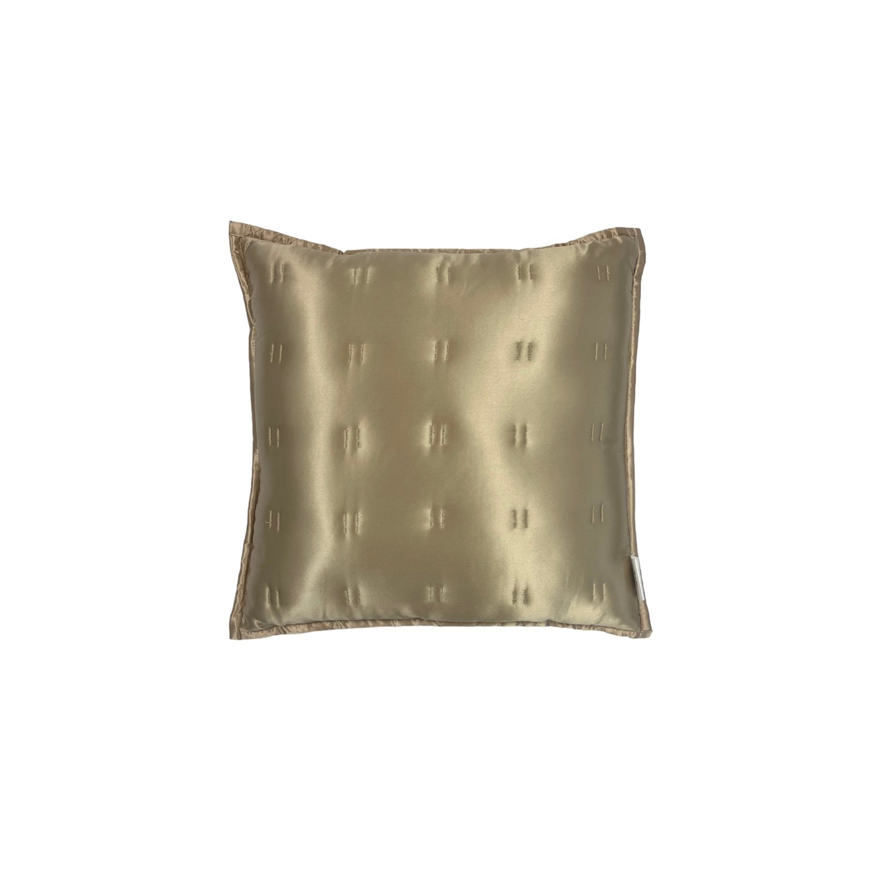 Taupe Pure Silk Cushion