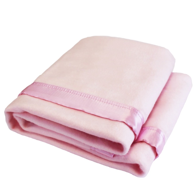 Pink Bamboo Baby Blanket