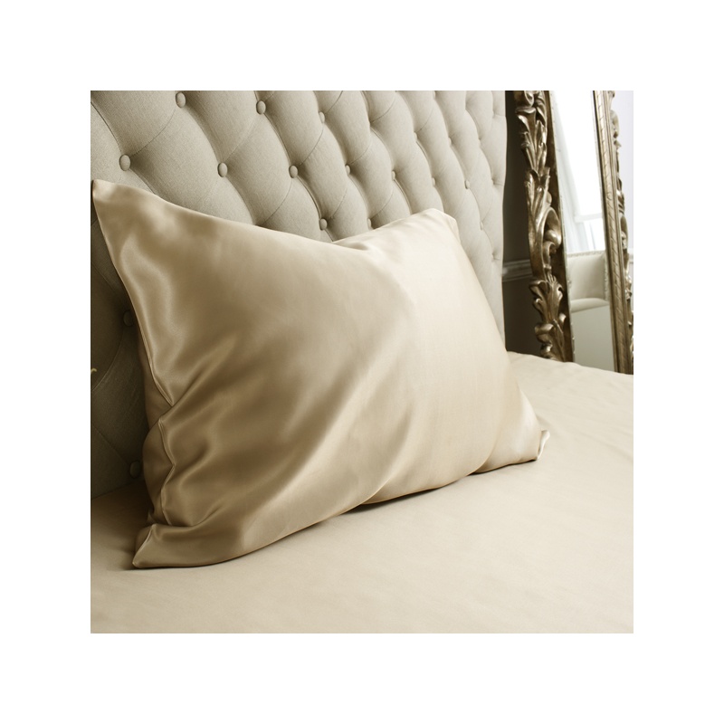 Taupe Housewife Silk Pillowcase