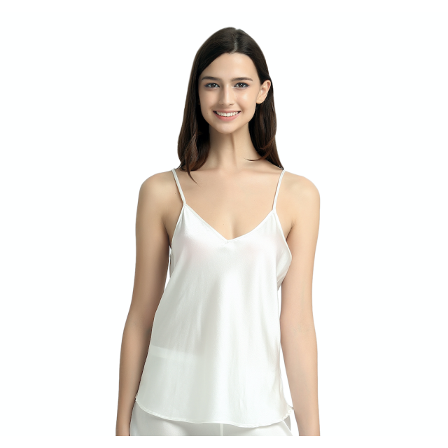 Ivory Silk Camisole