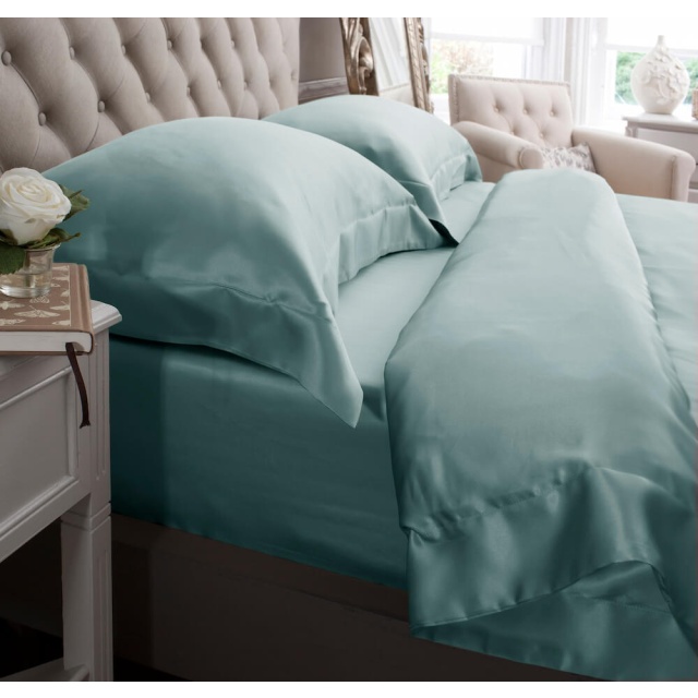 19 Momme Duck Egg 4PCs Silk Duvet Cover Set