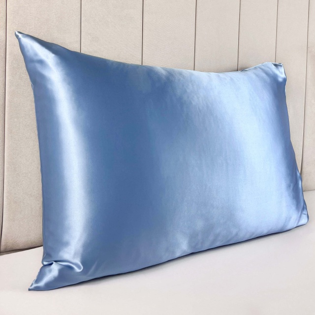 Blue Housewife Silk Pillowcase