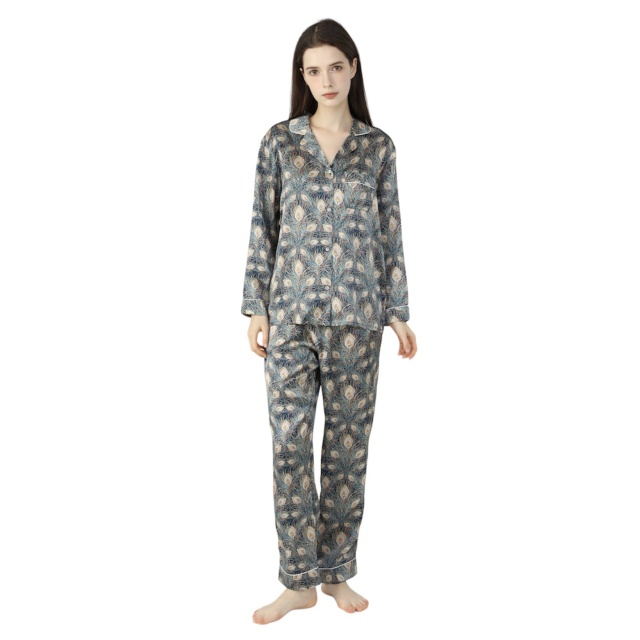Women’s Liberty Juno Feather Silk Pyjamas