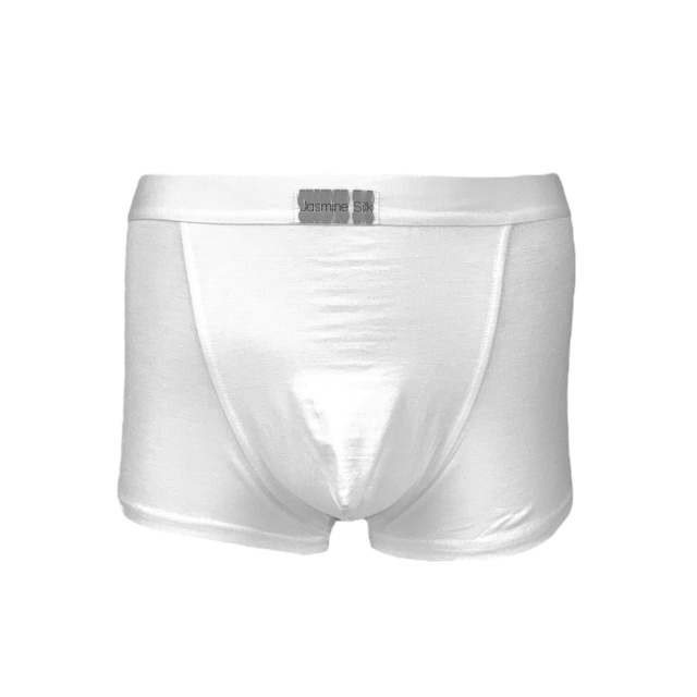 Mens Bamboo Boxer Shorts - Ivory