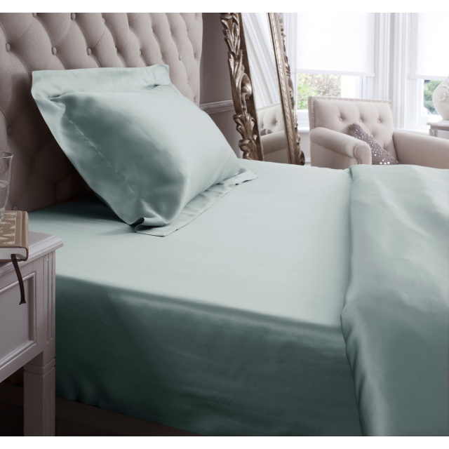 19 Momme Duck Egg Silk Fitted Sheet