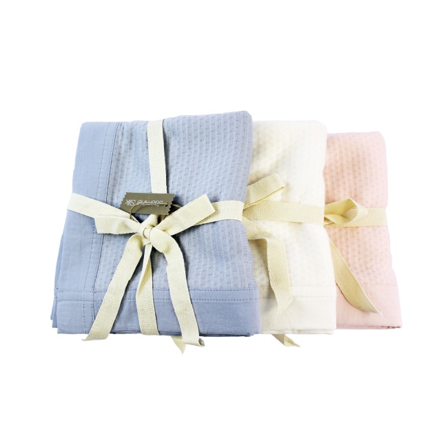 Cellular Bamboo Baby Blanket