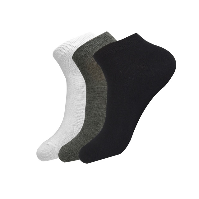 3 Pairs of Ladies' Bamboo Trainer Socks