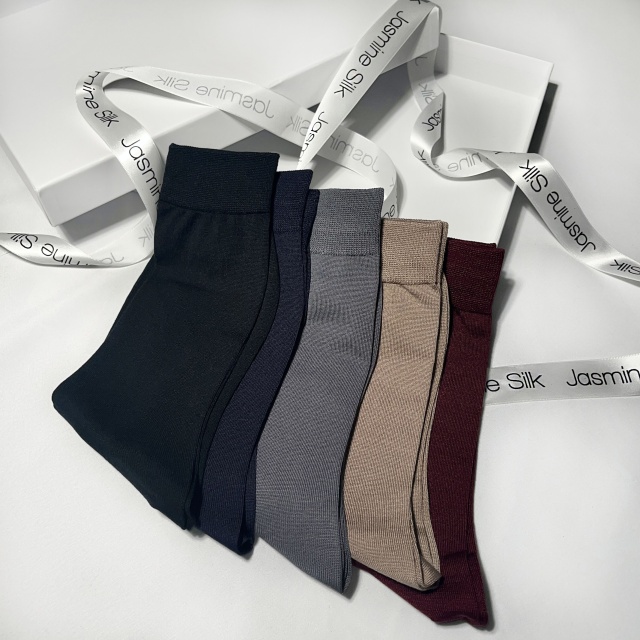 The Mens Silk Sock Gift Box 