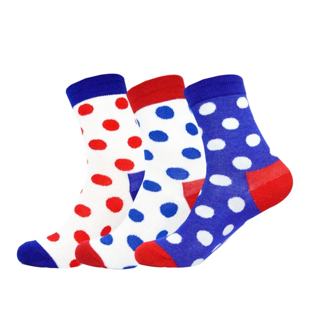 3 Pairs of Ladies Supersoft Pure Bamboo Socks - Big Spot