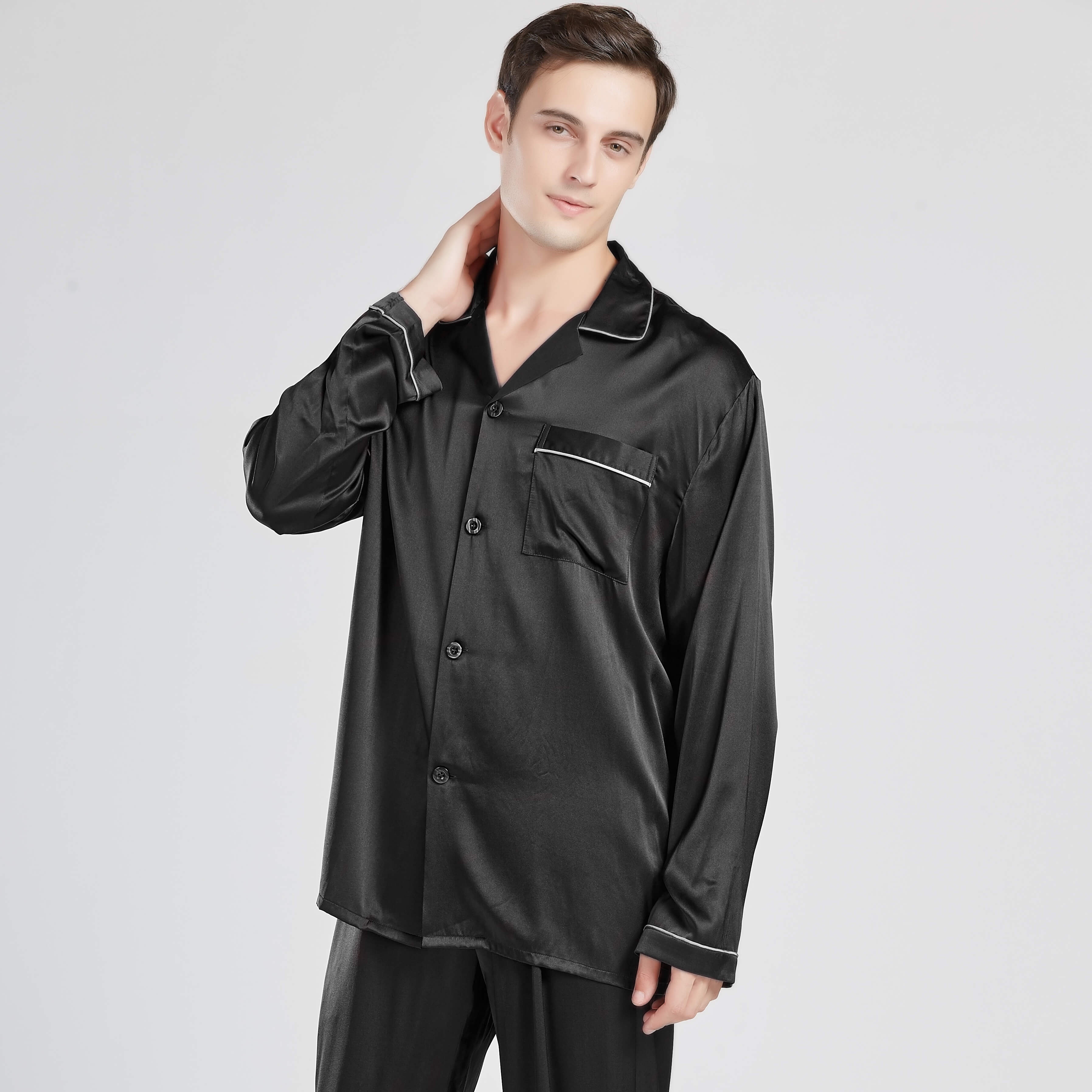 Mens Silk Nightwear Nightwear for Men at Jasmine Silk