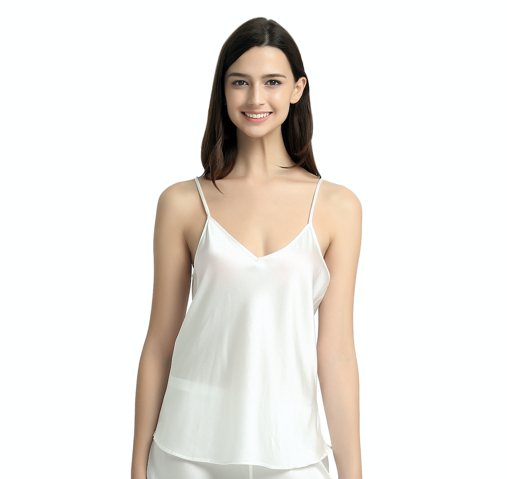 Ivory Silk Camisole