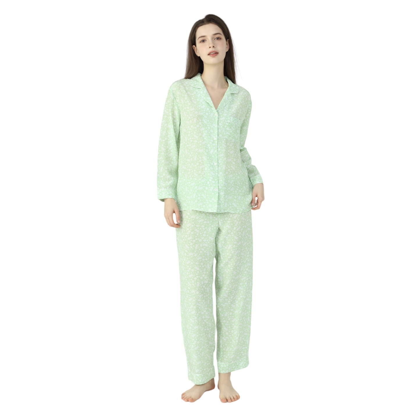 Silk knit pajamas hot sale