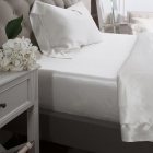 19 Momme Ivory Silk Fitted Sheet
