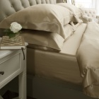 19 Momme Taupe 6PCs Silk Duvet Cover Set