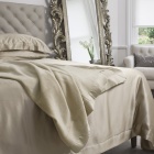 Taupe Silk Blanket