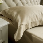 Taupe Oxford Silk Pillowcase