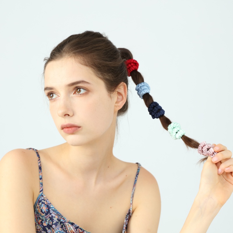 Silk Hair Scrunchie Skinny