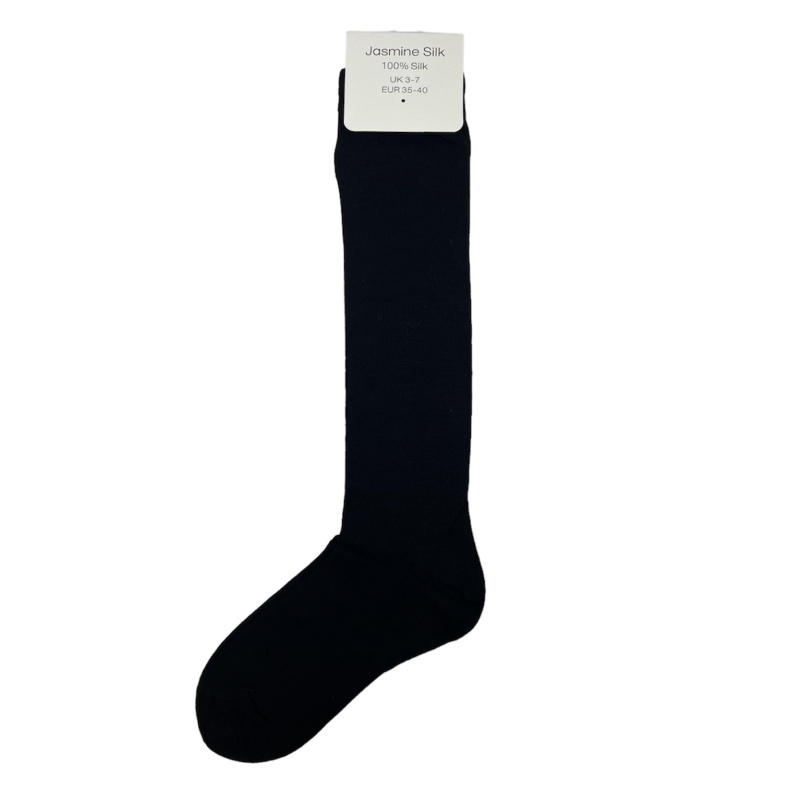 Ladies Long Silk Evening Thermal Socks