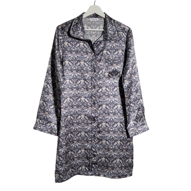 Women’s Liberty Strawberry Thief 005a Silk Nightshirt