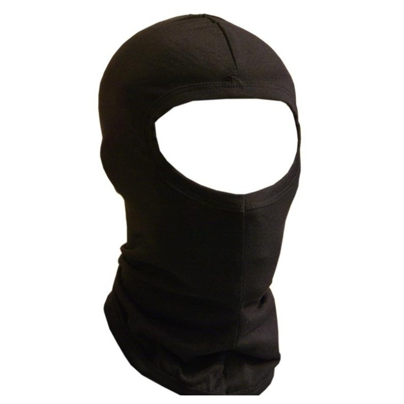 Pure Silk Thermal Balaclava  - Black