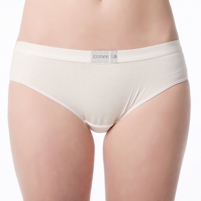 Ladies Pure Modal Briefs - Ivory
