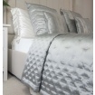 Grey Silk Bedspread
