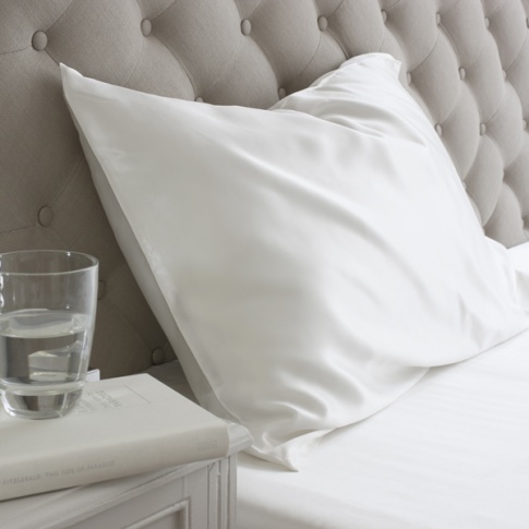 Ivory Housewife 19-Momme Silk Pillowcase